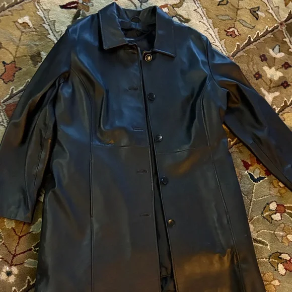 Wilsons Leather Black Jacket - Picture 4 of 12